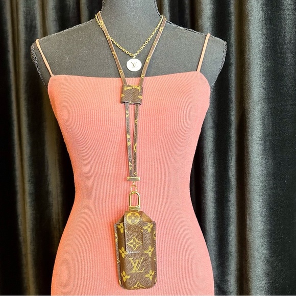 Louis Vuitton ID Card Case Pouch Lanyard or key fob holder - Picture 3 of 14